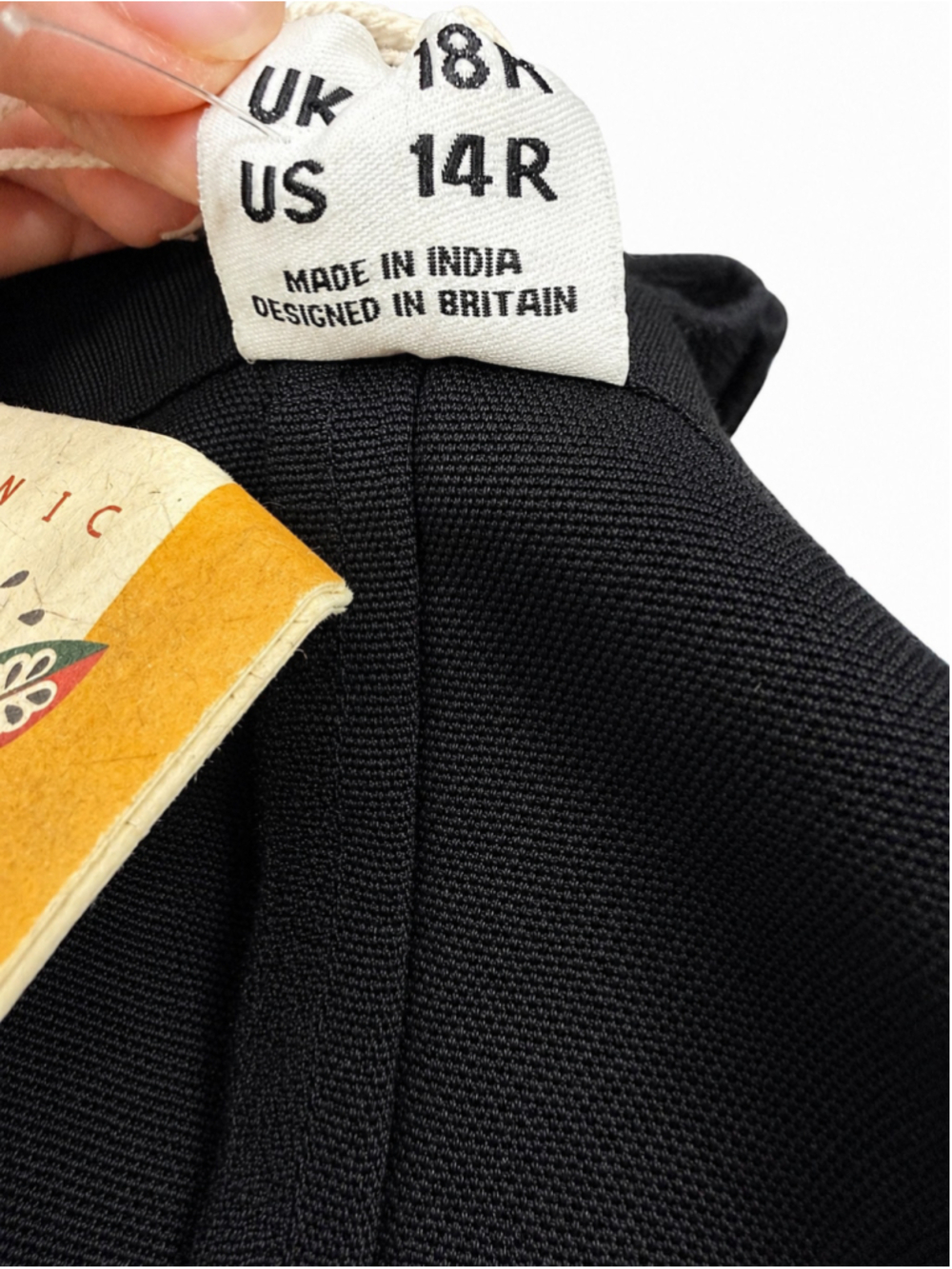 Women's Lucy & Yak Black Organic Cotton Overalls Size 14 NWT Black - Picture 5 of 6